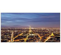 ArtPlaza Art Studio - Paris Panneau Décoratif, Bois, Multicolore, 140 x 1.8 x 70 cmAS92645