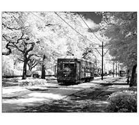 ArtPlaza Art Studio - Tram Panneau Décoratif, Bois, Multicolore, 80 x 1.8 x 60 cmAS93329