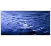 ArtPlaza Art Studio - Water Drop Panneau Décoratif, Bois, Multicolore, 100 x 1.8 x 50 cmAS92469