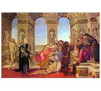 ArtPlaza Botticelli Sandro - Slander Panneau Décoratif, Bois, Multicolore, 90 x 1.8 x 60 cmAS93264
