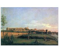 ArtPlaza Canaletto - Windsor Castle Panneau Décoratif, Bois, Multicolore, 90 x 1.8 x 60 cmAS93189