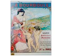 ArtPlaza La Bourboule Panneaux Decoratifs, Bois MDF, Multicolore, 90x120 Cm