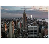 ArtPlaza Tom Eversley - Empire View, NYC Panneau Décoratif, Bois, Multicolore, 90 x 1.8 x 60 cmAS92555