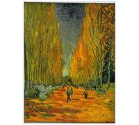 ArtPlaza Van Gogh Vincent - Alyscamps Panneau Décoratif, Bois, Multicolore, 60 x 1.8 x 80 cmAS90550