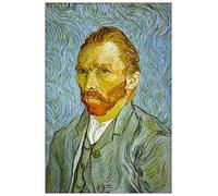 ArtPlaza Van Gogh Vincent - Self Portrait Panneau Décoratif, Bois, Multicolore, 60 x 1.8 x 90 cmAS90848