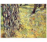ArtPlaza Van Gogh Vincent - Tree Trunks Panneau Décoratif, Bois, Multicolore, 80 x 1.8 x 60 cmAS91300