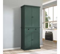 ARTPOWER Armoire de rangement avec tiroir et étagères réglables pour cuisine, salle de bain ou couloir, vert