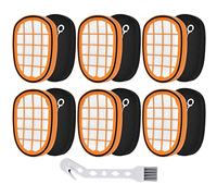 Artraise Lot de 6 filtres pour aspirateur sans fil Philips Speed Pro Max Aqua Plus pour Philips FC6812 FC6813 FC6822 FC6826 Filtre de rechange équivalent FC5005/01