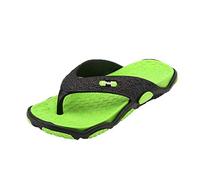 ARtray Chaussures pour homme - Mode de salle de bain - Tongs de plage - Tongs pour homme - Massages ouverts - Pantoufles d'été - Chaussures pour homme, vert, 42 EU
