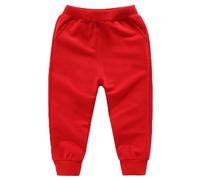 ARtray Pantalons de jogging amples pantalons arqués solides pantalons garçons chauds tout-petits hiver bébé garçon pantalon mince garçon 86, rouge, 12-18 mois