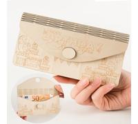 ARTREE Boîte cadeau en bois pour anniversaire - Boîte cadeau créative avec gravure Happy Birthday, emballage original pour argent ou bon d'achat, idée cadeau pour enfants et amis