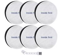 Artriase Lot de 6 filtres en mousse pré-moteur de rechange pour aspirateur Eureka Powerspeed NEU180 NEU180C NEU182A NEU182B NEU12CT NEU186 NEU188 NEU188A NEU190 NEU192A