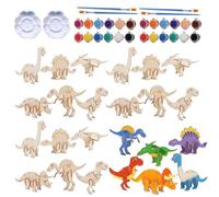 Arts et Artisanat de Dinosaures | Puzzles Artisanaux 3D - Jeux de Dinosaures pour - pour Famille Tout-Petits Salle de Classe Fête École à la Maison Maternelle Vacances Salle de Jeux