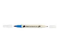 Pentel Feutres pinceau Brush Sign Pen Twin SESW30C – Bi-pointe, acquarellable – Pochette de 12