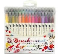 Arts Feutre pinceau BrushSignPen Twin, set de 6