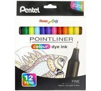 Arts Feutre POINTLINER colour dye ink, étui de 24