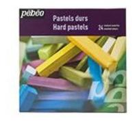 Arts Graphiques Pebeo Pastels Durs Boite De 24 Assorties BOITE DE4 ASSORTIES