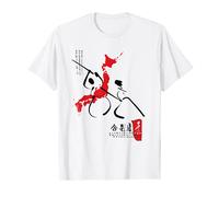 Arts martiaux - Aikido Bokuto : "Kumi Tachi" (avec carte du Japon) T-Shirt