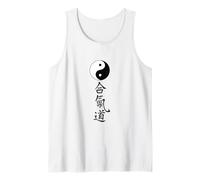 Arts Martiaux Aïkido Tao Yin Yang Symbole caractères Chinois Débardeur