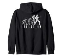 Arts martiaux amusants Evolution Jiu Jitsu Karaté Judo Budo Gi Sweat à Capuche
