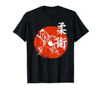 Arts Martiaux Combattant Jiu Jitsu Japonais Kanji Jujutsu T-Shirt
