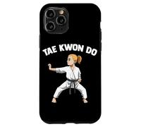 Arts Martiaux Coréens Taekwondo Fille Coque pour iPhone 11 Pro