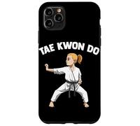 Arts Martiaux Coréens Taekwondo Fille Coque pour iPhone 11 Pro Max