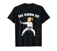 Arts Martiaux Coréens Taekwondo Fille T-Shirt