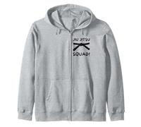 Arts Martiaux de Groupe et équipe de Jiu Jitsu Assortie Sweat à Capuche