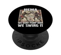 Arts Martiaux européens historiques Arts Martiaux Hema PopSockets PopGrip Adhésif