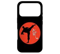 Arts Martiaux Fighter Kickboxer Taiji Qi Gong avec Signe chi Coque pour iPhone 17 Pro