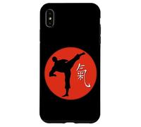 Arts Martiaux Fighter Kickboxer Taiji Qi Gong avec Signe chi Coque pour iPhone XS Max