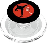 Arts Martiaux Fighter Kickboxer Taiji Qi Gong avec Signe chi PopSockets PopGrip pour MagSafe
