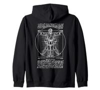 Arts martiaux homme de Vitruve Jiu Jitsu Karaté Judo Budo Gi Sweat à Capuche