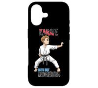 Arts Martiaux Karaté Garçon Combattant Puissant Entraînement Coque pour iPhone 17