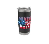 Arts martiaux mixtes USA Gobelet isotherme en acier inoxydable double paroi