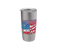Arts martiaux mixtes USA Gobelet isotherme en acier inoxydable double paroi