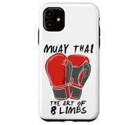 Arts Martiaux Muay Thai The Art of 8 Membs Citation Thai Boxing Coque pour iPhone 11