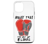 Arts Martiaux Muay Thai The Art of 8 Membs Citation Thai Boxing Coque pour iPhone 12/12 Pro
