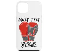 Arts Martiaux Muay Thai The Art of 8 Membs Citation Thai Boxing Coque pour iPhone 13