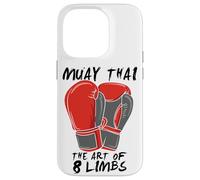 Arts Martiaux Muay Thai The Art of 8 Membs Citation Thai Boxing Coque pour iPhone 14 Pro