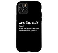 Arts Martiaux Sports de Combat Définition Amusante Club de Lutte Coque pour iPhone 11 Pro