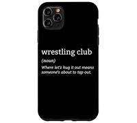 Arts Martiaux Sports de Combat Définition Amusante Club de Lutte Coque pour iPhone 11 Pro Max