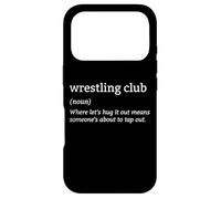 Arts Martiaux Sports de Combat Définition Amusante Club de Lutte Coque pour iPhone 17 Pro