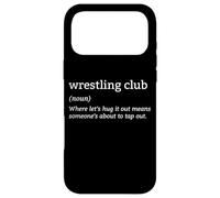 Arts Martiaux Sports de Combat Définition Amusante Club de Lutte Coque pour iPhone 17 Pro Max