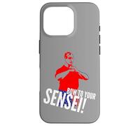 Arts Martiaux Tae Kwon Do Karaté Bow to Your Sensei Coque pour iPhone 16 Pro