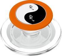 Arts Martiaux Taiji Yin Yang Taoisme Qi Gong Personnage Chi PopSockets PopGrip pour MagSafe