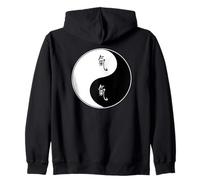 Arts Martiaux Taiji Yin Yang Taoisme Qi Gong Personnage Chi Sweat à Capuche