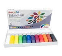 Arts Peinture tissu Fabric Fun Paint Colours set de 12