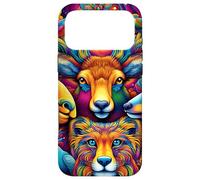 Arts psychédéliques pour Filles - Visions d'animaux Abstraits Coque pour iPhone 17 Pro Max
